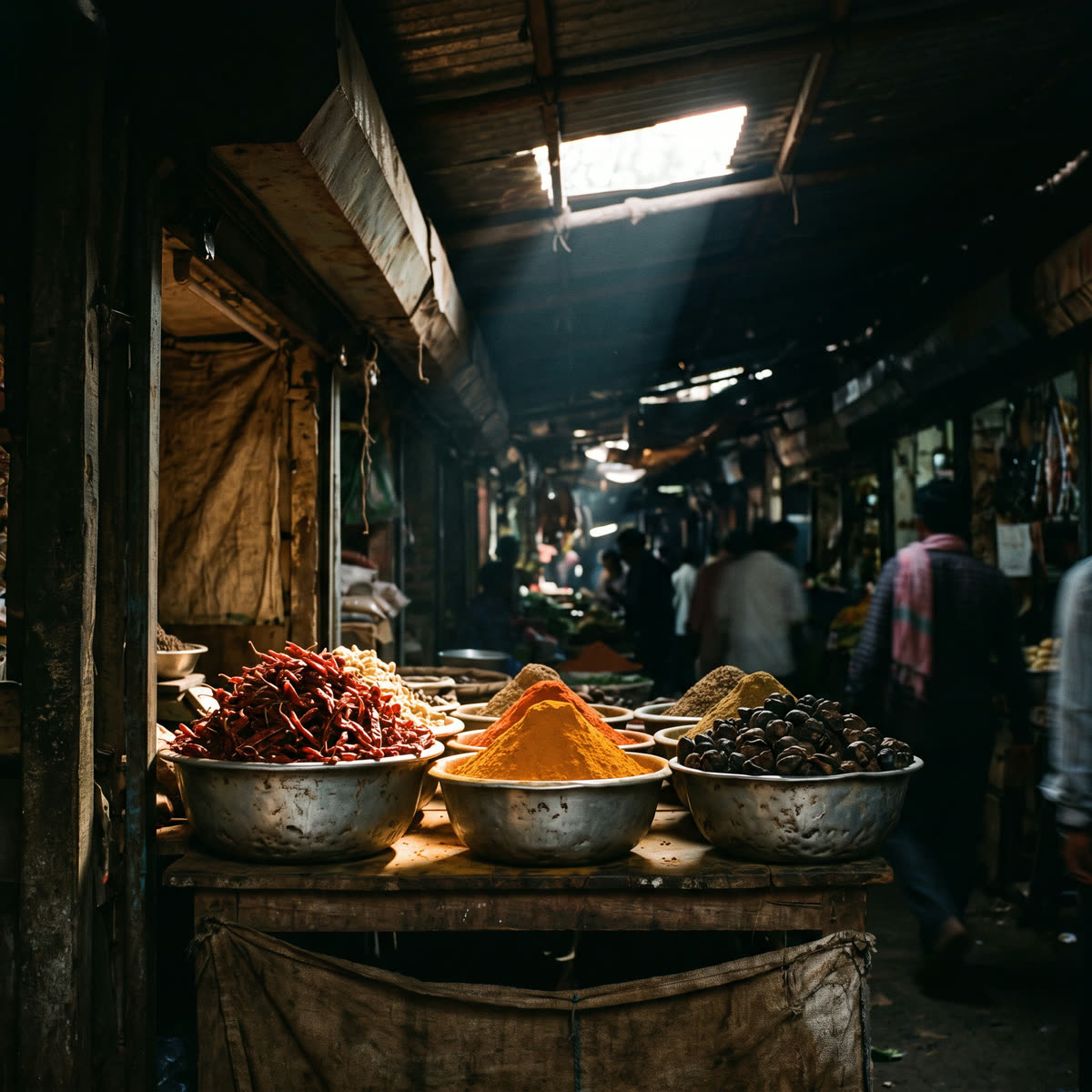 Three days at the Mapusa market, edited to ninety seconds.